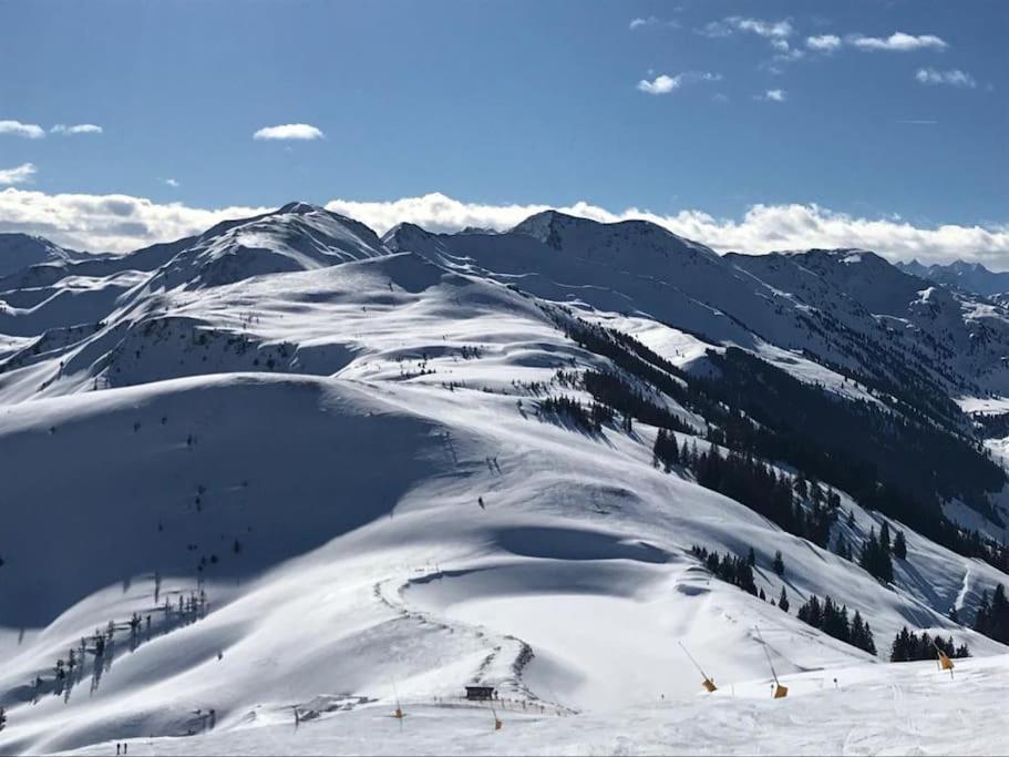 Ferienhaus Zillertal Panorama Blick Balkon Sauna Zellberg Εξωτερικό φωτογραφία