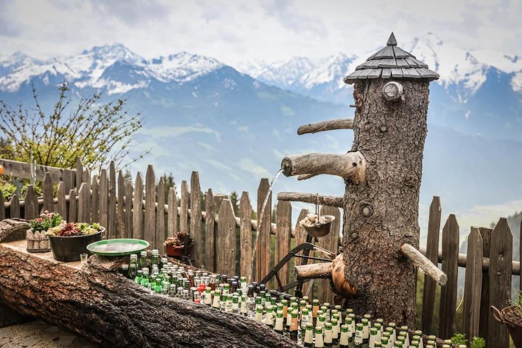 Ferienhaus Zillertal Panorama Blick Balkon Sauna Zellberg Εξωτερικό φωτογραφία