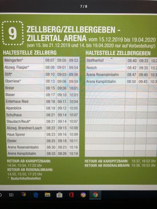Ferienhaus Zillertal Panorama Blick Balkon Sauna Zellberg Εξωτερικό φωτογραφία